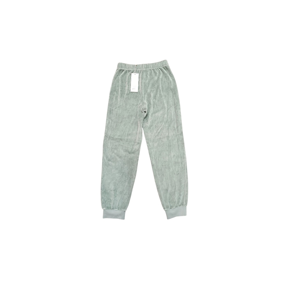 Suzi Kondi Soft Green Velour Jogger Pants NWT Flawed Womens XS
